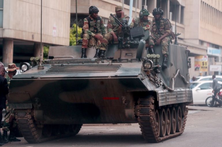 Zimbabwe army takes control of Harare