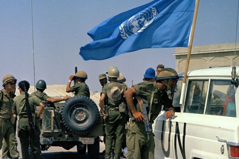 United Nations truce observers