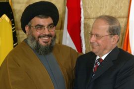 Nasrallah and Aoun