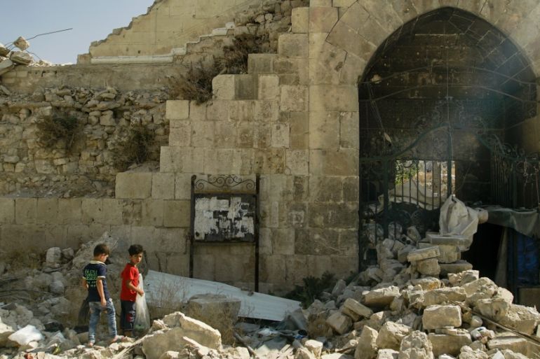 Syria Aleppo one year later