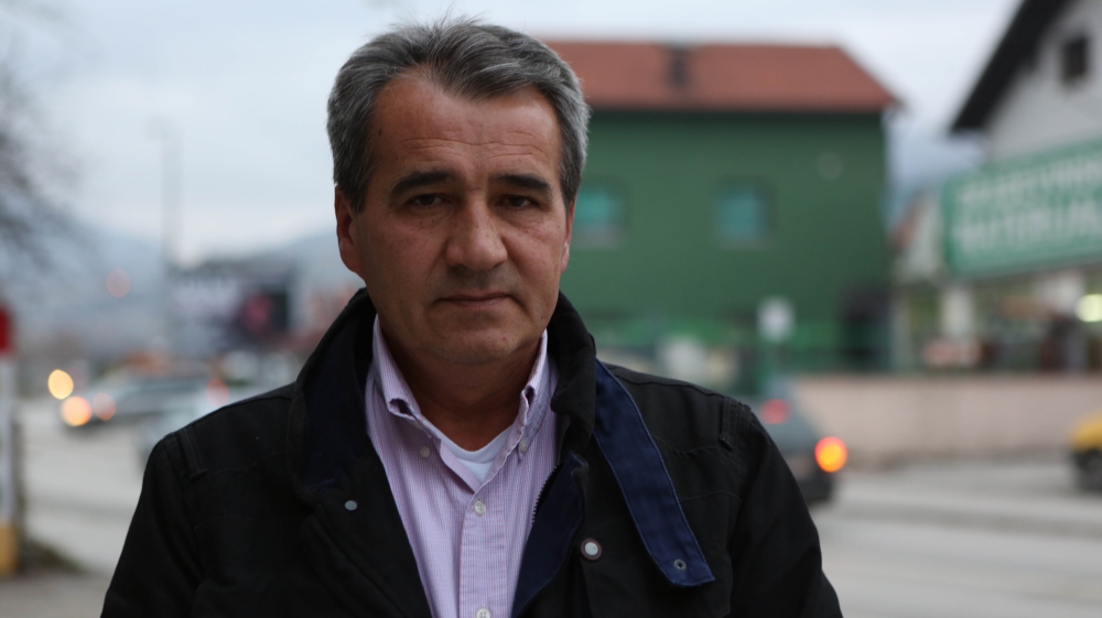 Bekir Menzilovic says 'justice isn't even close to being served' [Mersiha Gadzo/Al Jazeera]