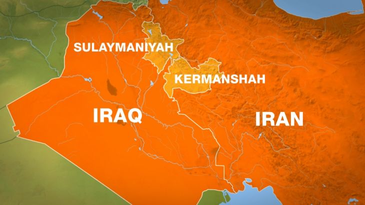 Iran-Iraq border quake