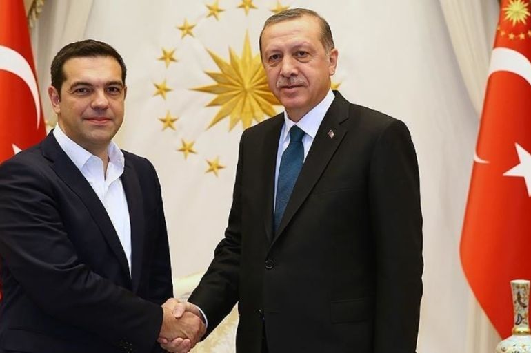 Erdogan and Tsipras