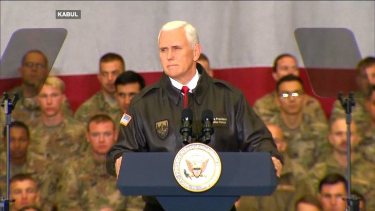 Mike Pence in Afghianstan