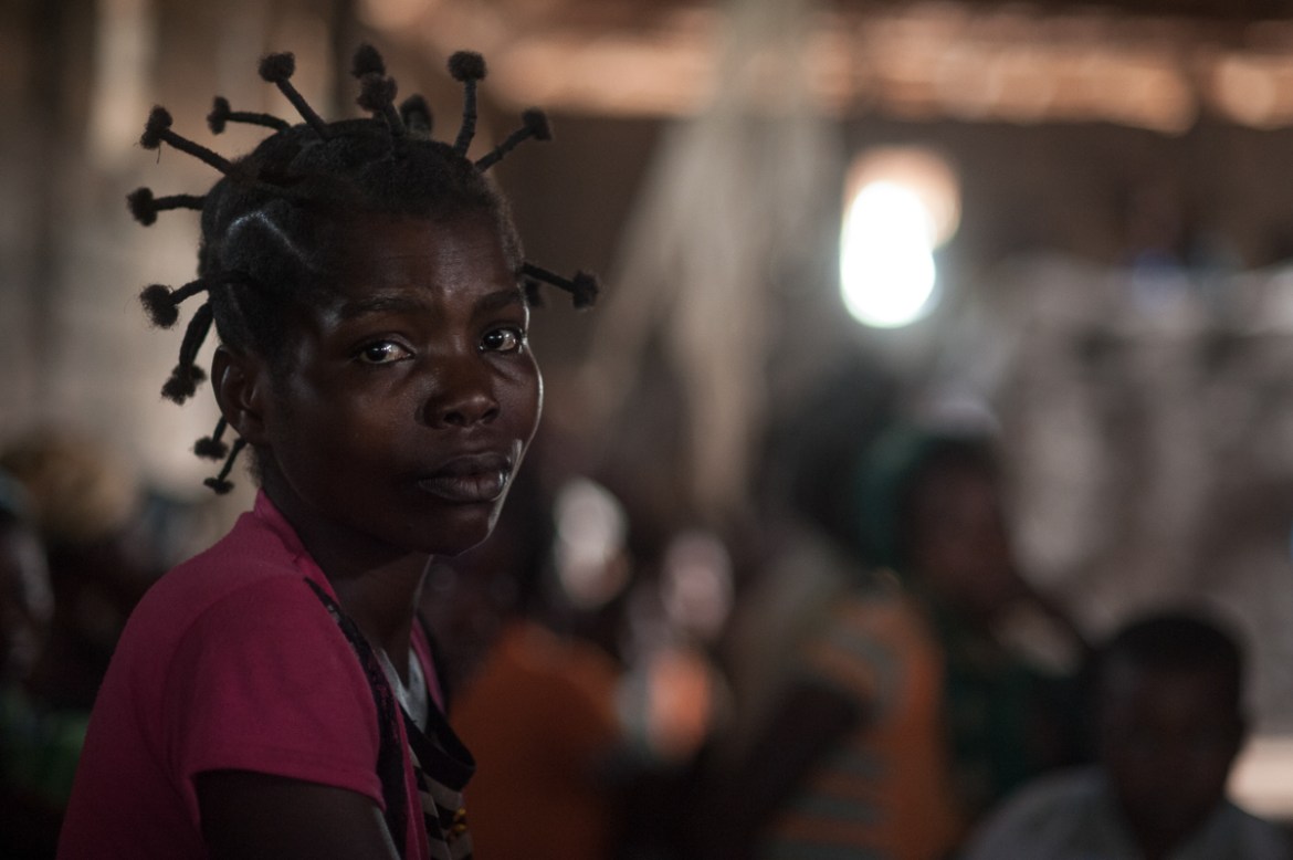 Mangaza Marthe is one of 100 Congolese who’ve fled to the Church of Light, because of intercommunal violence in Tanganyika province. The violence has not only been widespread, it has been unimaginably