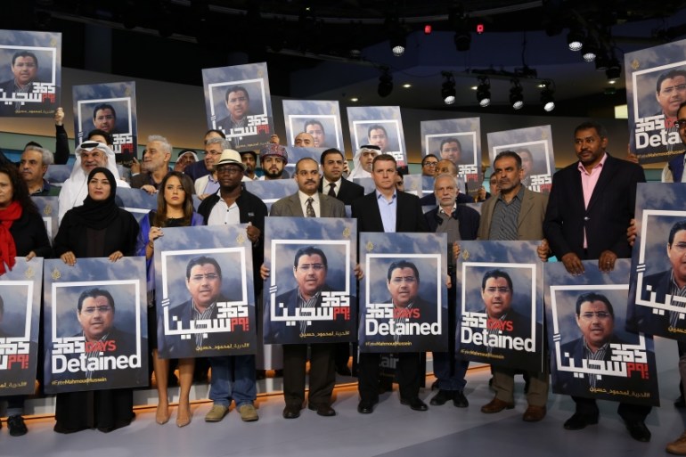 Al Jazeera''s Mahmoud Hussein detained for one year