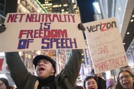 Net Neutrality protest