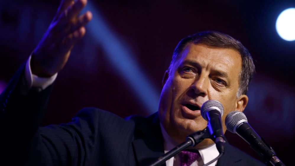 Selma said she would rather die than give what little money she has to the government of Milorad Dodik, president of Republika Srpska [File: Dado Ruvic/Reuters]