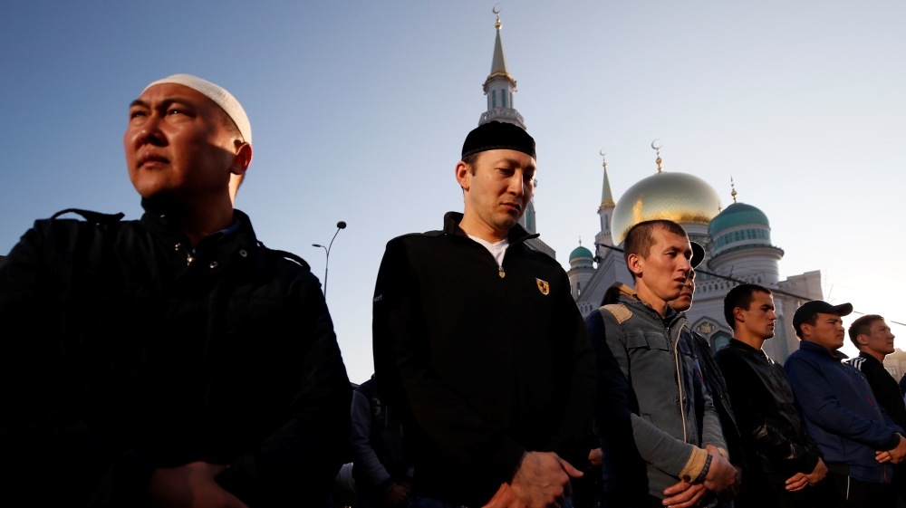 There are around 20 million Muslims in Russia, a country of more than 140 million people [Maxim Shemetov/Reuters]