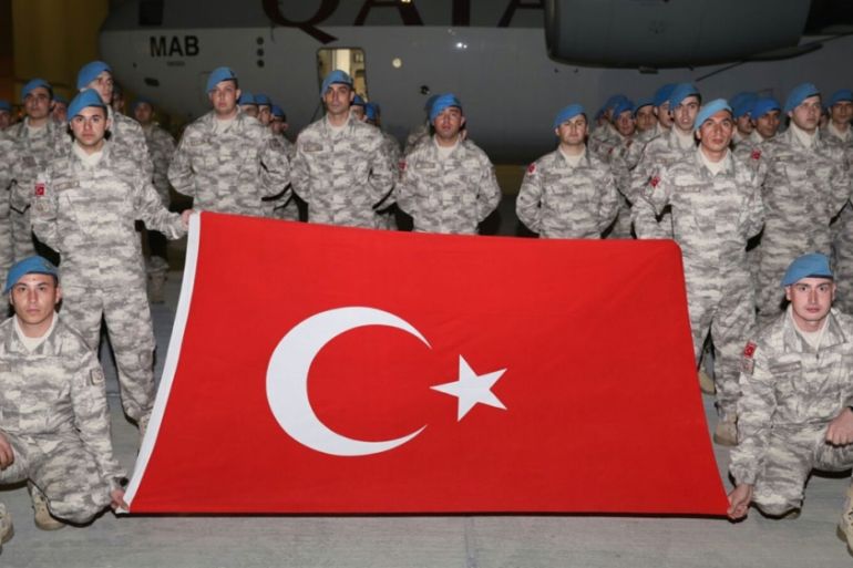 Qatar Turkey soldiers