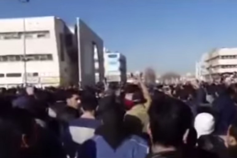 Protests in Iran over price hikes, economic inequality