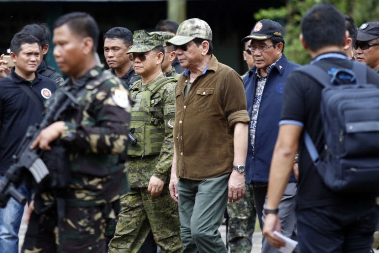 Philippines'' Duterte declares Marawi freed from Maute