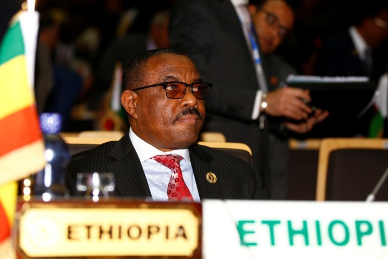 Ethiopia''s Prime Minister Hailemariam Desalegn attends the 28th Ordinary Session of the Assembly of the Heads of State and the Government of the African Union in Ethiopia''s capital Addis Ababa