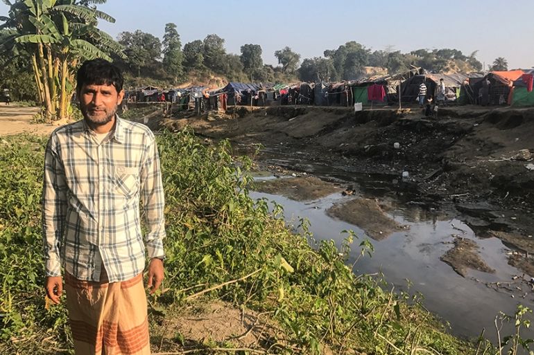 Living on the edge: Rohingya in no-man’s land avoid repatriation, for now Arif Ahmed [Ashish Malhotra/Al Jazeera]