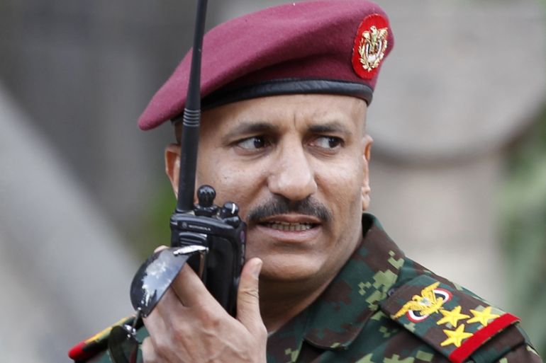 General Tariq Saleh, a nephew of former Yemeni leader Ali Abdullah Saleh