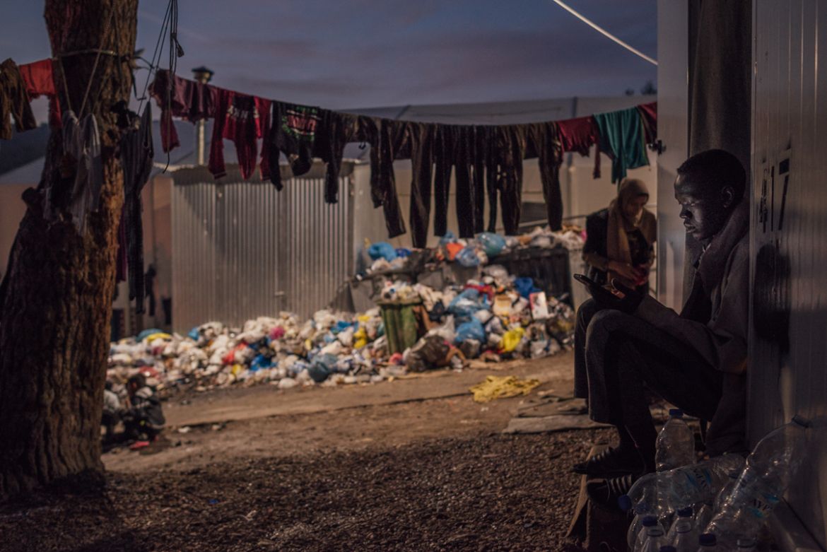 The Greek Islands become a dead end for many refugees 8