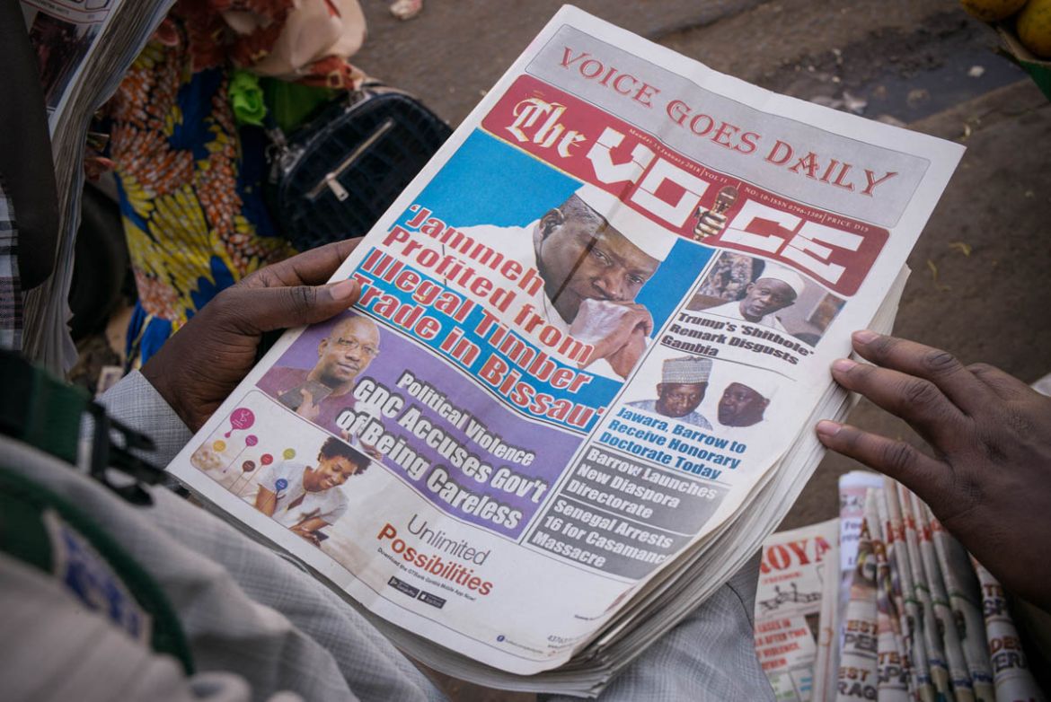 Journalism and freedom of speech in Gambia one year after dictatorship