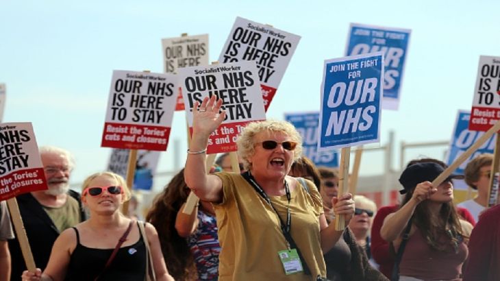 NHS demonstrations
