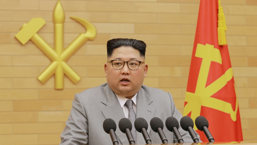 Kim says improving ties between the North and South is an 'urgent issue' [Reuters]