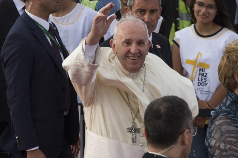 Pope Francis visits Chile