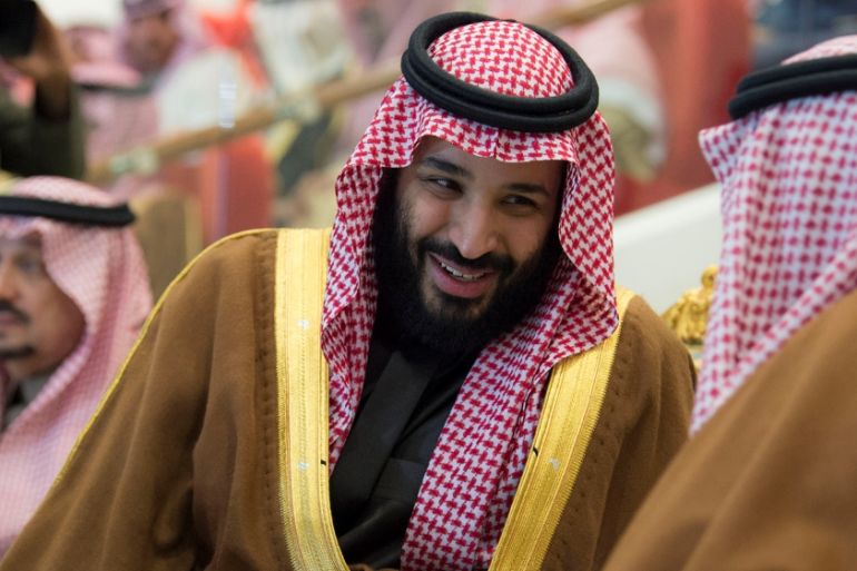 Saudi Arabia''s Crown Prince Mohammed Bin Salman attends the Annual Horse Race ceremony, in Riyadh