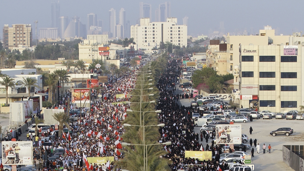 
Calls for government reforms have been ongoing in Bahrain since protests erupted in 2011 [AP]
