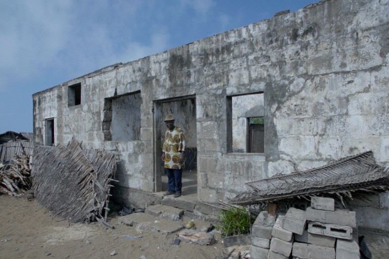 Ivory Coast''s Lahou-Kpanda threatened by rising tides, coastal erosion