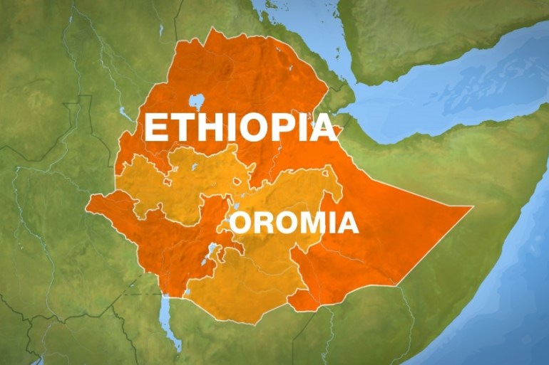 Oromia Map