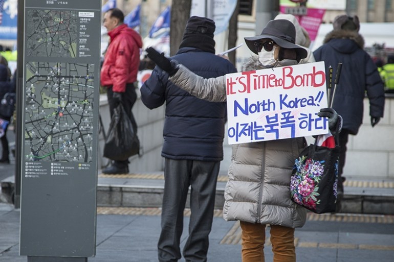 korea protests seoul