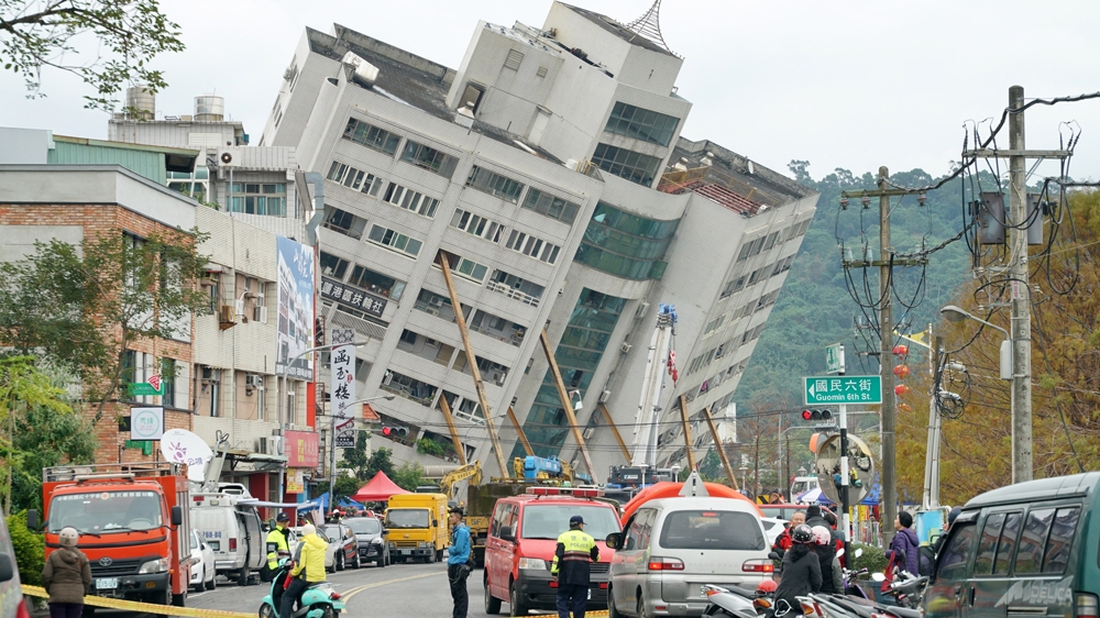 Taiwan sits in an area of the Pacific Ocean where quakes frequently occur [Paul Yang/AFP]