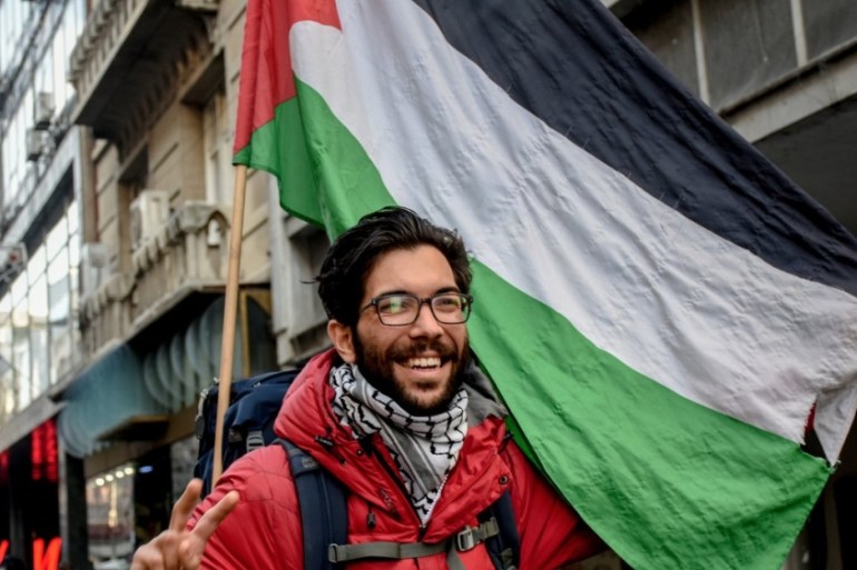 Swedish activist - palestine