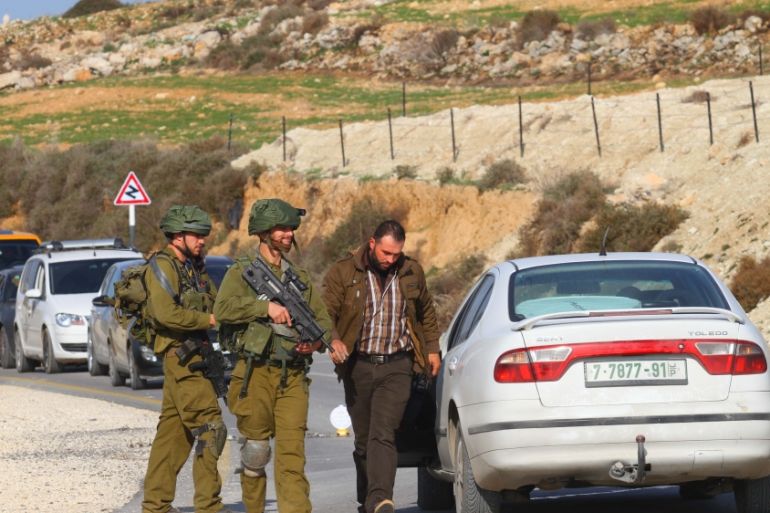 Israeli authorities increased security after killing of a Jewish settler in Nablus