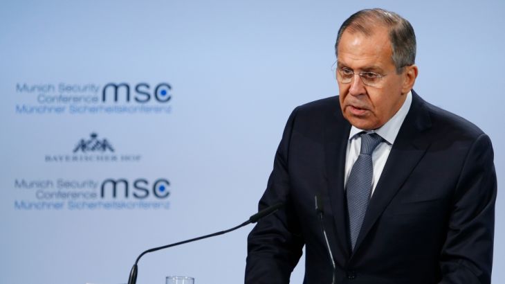 Lavrov Munich Germany Russia meddling