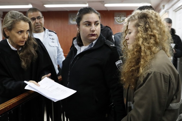 Tamimi - Palestine trial