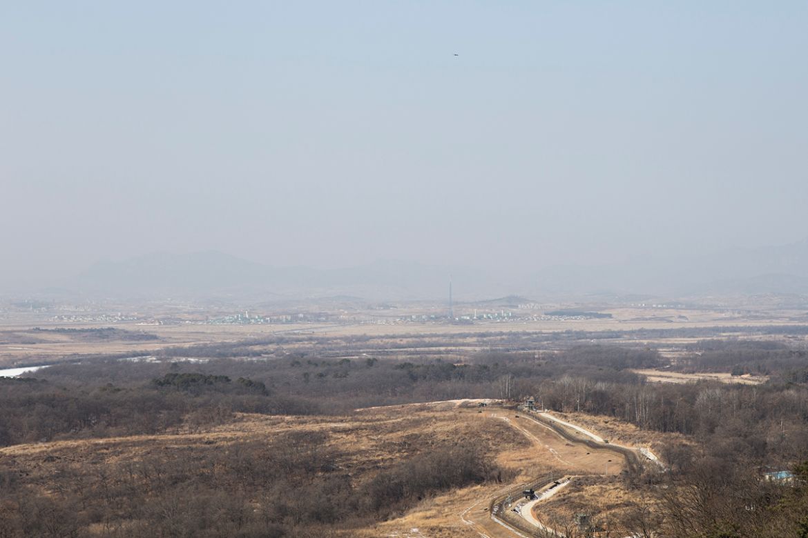 The Observatory offers view into North Korea, including the Propoganda Village as well as the 160m high flagpole that North erected. The use of speakers blaring out praise of Kim Jong-un and encouragi