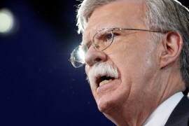 Former US Ambassador to the United Nations John Bolton speaks at the Conservative Political Action Conference (CPAC) in Oxon Hill, Maryland