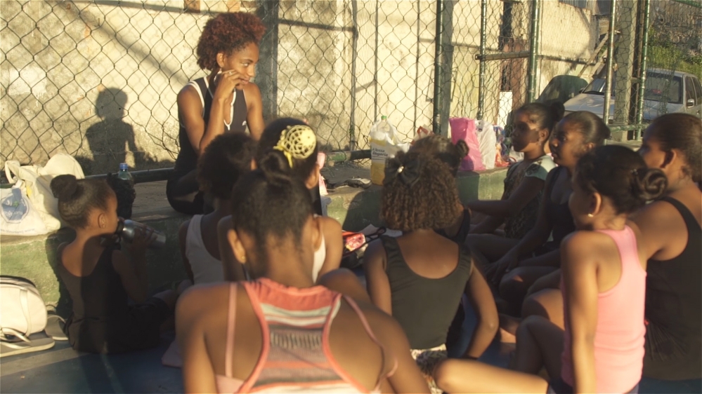 Tuany Nascimento teaches ballet to Rio's favela kids [Johannes Musial/Al Jazeera]