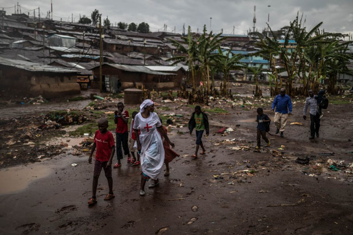 In Kibera, women and children bear the burnt of heavy rains 