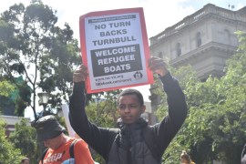 australia refugee protest