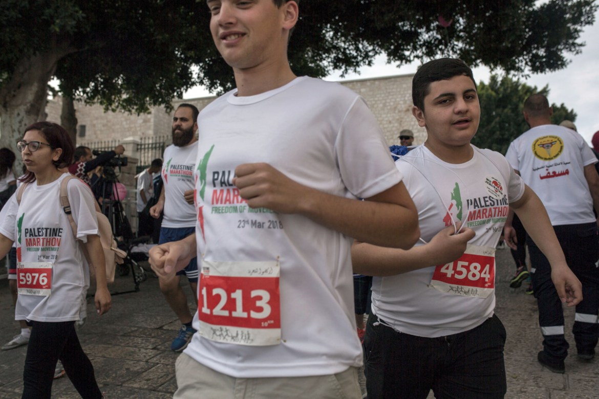 Palestine Marathon for the right to movement