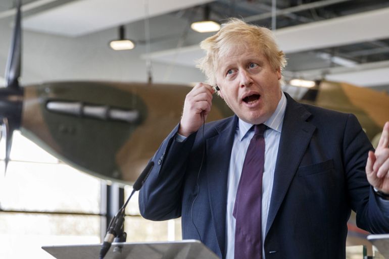 UK Boris Johnson accusation