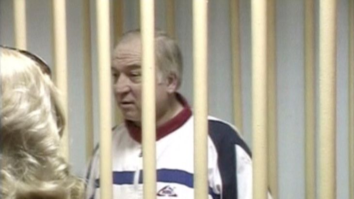 A still image taken from video shows Sergei Skripal, a former colonel of Russia''s GRU military intelligence service, attending a hearing at the Moscow military district court, Russia August 9 2006