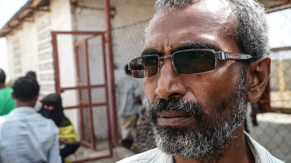 Ahmed Quraini has been at the Markazi refugee camp for nearly three years. He says this year will be his last [Faisal Edroos/Al Jazeera]