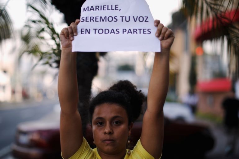 Marielle Franco protest