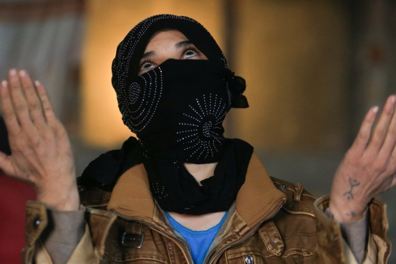 Yazidi woman op-ed photo Reuters
