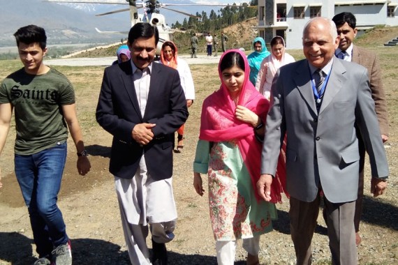 Malala hometown visit