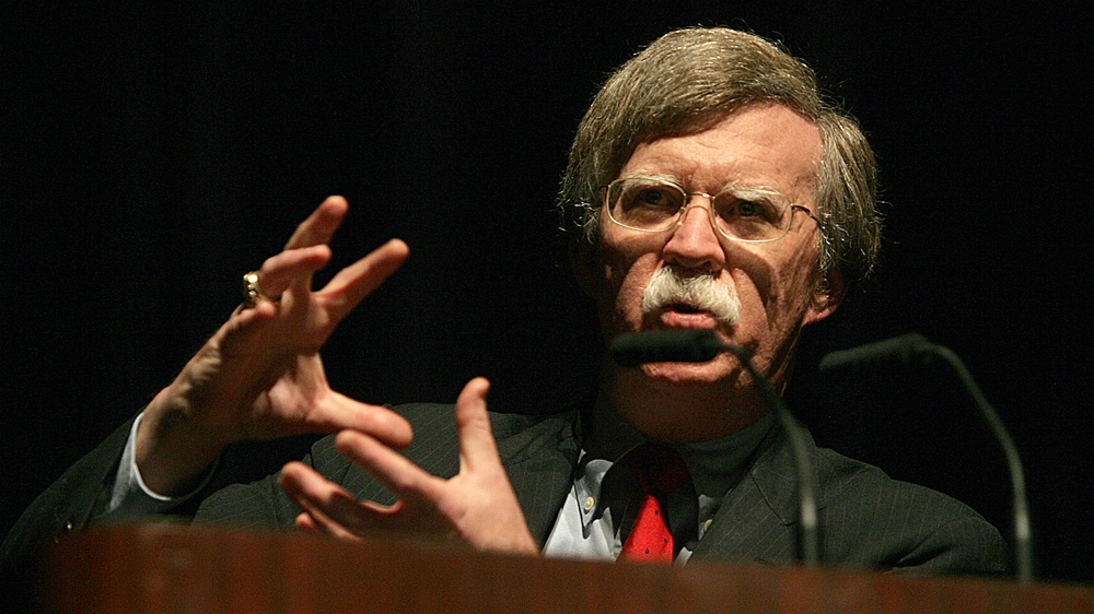 As Trump's adviser, Bolton has not been shy in advocating for regime change in Iran [File: AP]