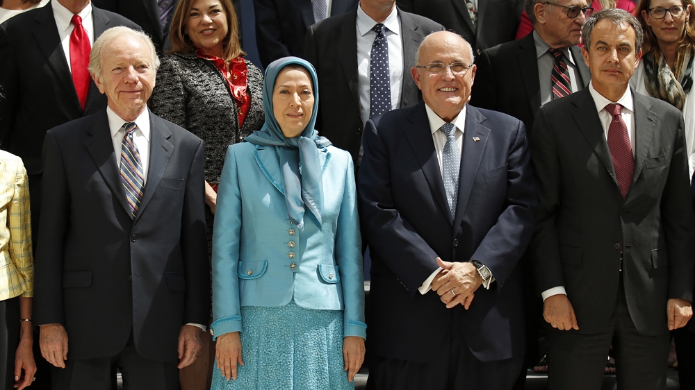Republican and Democratic US officials back the MEK against the government in Iran [Reuters]