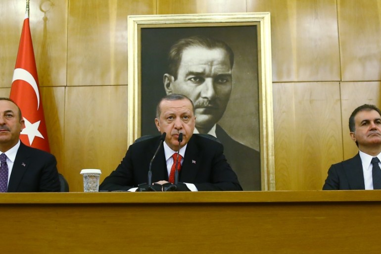 President of Turkey Recep Tayyip Erdogan''s press conference