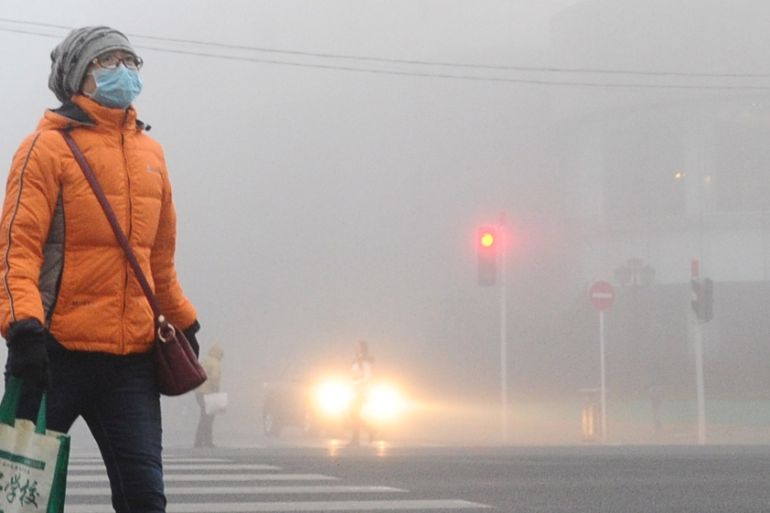 Heavy Smog Hit North China
